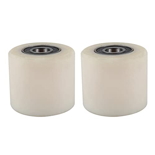 ISTOVO 2X para Rotar El Palet 80 x 70 mm Nylon Beige + Plata