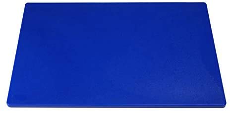 Acense Professional Large Chopping Board Catering Food Prep Cutting Colour Coded (Blue)