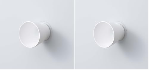 SANEI(�T���G�C) �������R�b�v �z�Վ� �ǂɂ������� ���������[ �q���I �z���C�g PW6812-W4 (× 2)