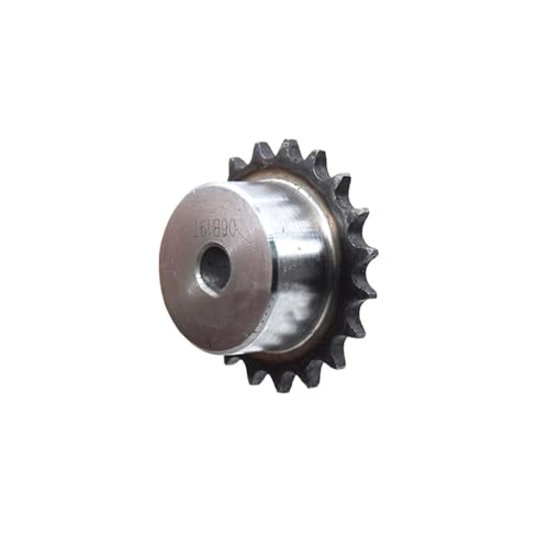 Bevel Gear Pinion Hardware Mechanical 1Pcs 06B 9 Teeth to 24 Teeth Sprocket Wheel Chain Gear Industrial A3 Steel Suitable for 06B Roller Chain(06B-17 Teeth)