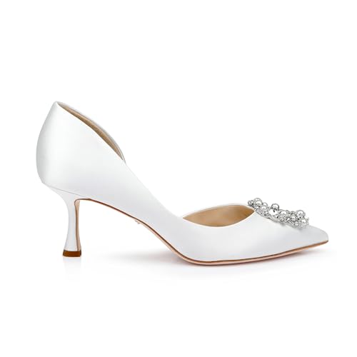 Image of Badgley Mischka Women's Fabia Da Orsay with Crystal Buckle