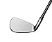 Cobra Golf 2022 LTDX Combo Iron Set Gloss Satin Chrome-Elderberry (Women's, Right Hand, KBS PGI 55, Ladies Flex, 5-SW), Black-Elderberry