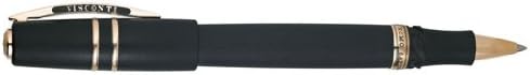 Visconti Homo Sapiens Volcanic Lava Black with Bronze Trim Rollerball Pen - V-46702