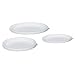 Poly White - 2 & 4 Quart Cover for Round Storage Container - Camwear - Cambro RFSC2(148)