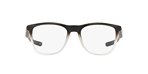 Oakley Ox8130 Trillbe X Round Prescription Eyewear Frames, Polished Black Clear Fade/Demo Lens, 52 Mm #TOP13