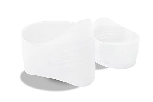 Laceeze Max Bands – As Seen on Dragons' Den – Ribbed Technology – Secure Laces, Prevents Unraveling, Fits Shoe Size UK 6.5+, Translucent, Ideal for Sports Shoes, Football, Rugby, Hockey