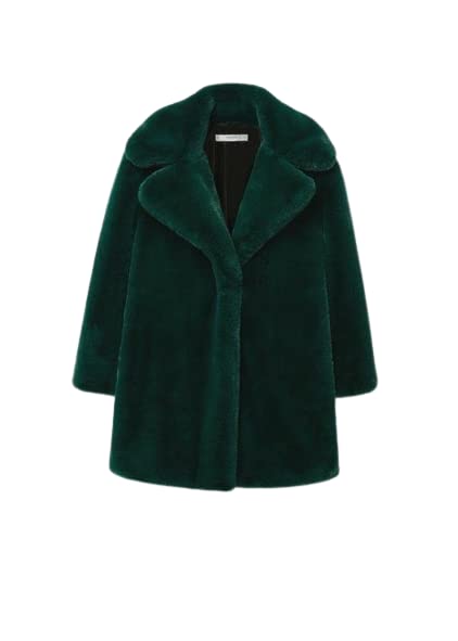 GenericWomen's A-Line Coat Green 2Xl