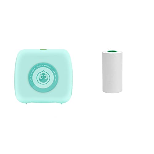 Image of Mini Pocket Printer Multi Functional Photo Picture Bill Note Printer Label Maker(Green)