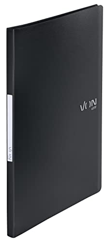 Porte-documents A4 noir Leitz 46690095 en polypropylène haute résistance