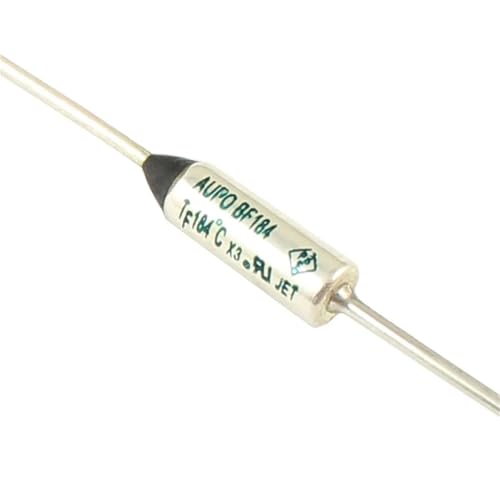 Fusible thermique BF184 10A 250V à coupure 184°C à plomb axial