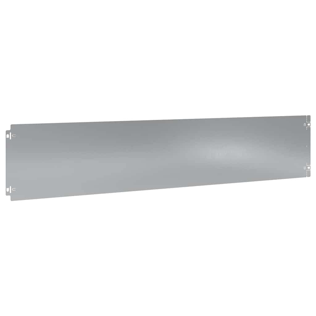 Lot de 10 bordures de pelouse, en acier galvanisé, 20 x 103 cm, en métal, robuste, pour parterre de fleurs et aménagement paysager, bordure durable
