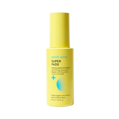 Peach Slices - Super Fade Discoloration Serum for Face (1.01 oz) - Dark Spots Hyperpigmentation Uneven Skin - Niacinamide Serum - Tranexamic Acid - Vegan & Cruelty Free - Korean Skin Care & Beauty