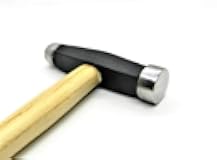 Embossing Hammer Rounded and Flat Face Forming Repousse for Jewelry Metalsmith Hammers for Metalwork for Silversmith Goldsmith Metal Forming Jewelry Making Tool By JTS