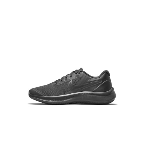 Nike Star Runner 3, Trainer, Schwarz Dunkelrauchgrau Weiß, 21 EU