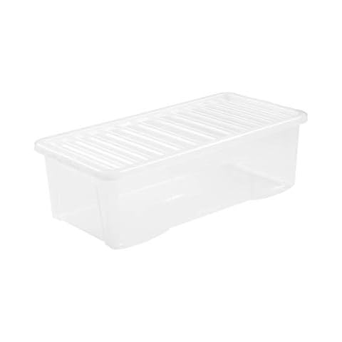 Wham 4-Pack Stackable Storage Boxes - 62L Cover