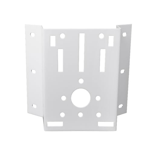 Nawwgy Heavy Duty Steel Camera Mounting Bracket Holder Suitable for Security Surveillances with Adjustable Multiple Hole Design Universal Steel Ball Machine Bracket