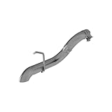 MBRP S5527409 T409 Stainless Center Section Straight Pipe — Post-Catalyst