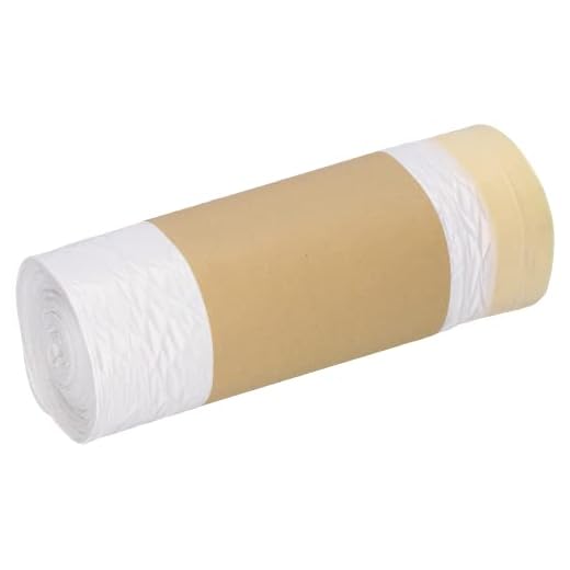 DEISS - Bolsas de tela (30 L, 1000 unidades), color blanco