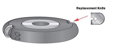 Amana Tool Outil RCK-129 pour éliminer les éclats de bois - 2