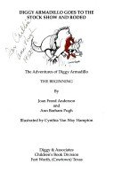 Paperback Diggy Armadillo Goes to the Stock Show and Rodeo Book