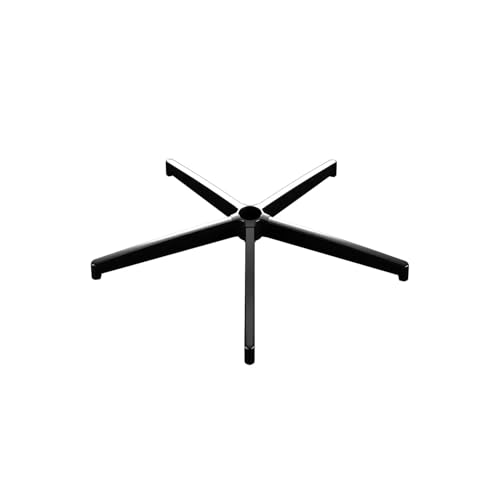 Oyuncu Ofis Çalışma Koltuğu Uyumlu Siyah 67cm Metal Yıldız Ayak