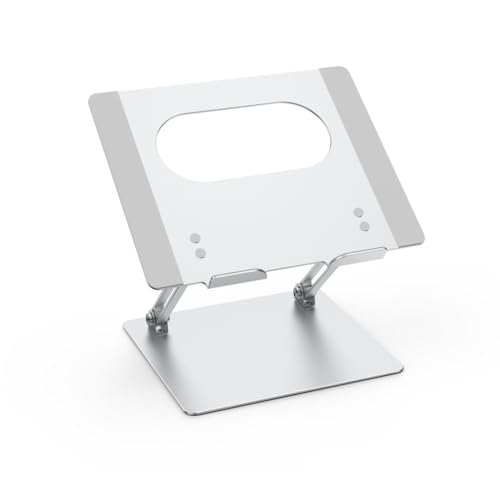 Support ordinateur portable pliable alu à hauteur réglable ventilé