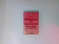 Dictionary for Crossword Puzzles 0004587510 Book Cover