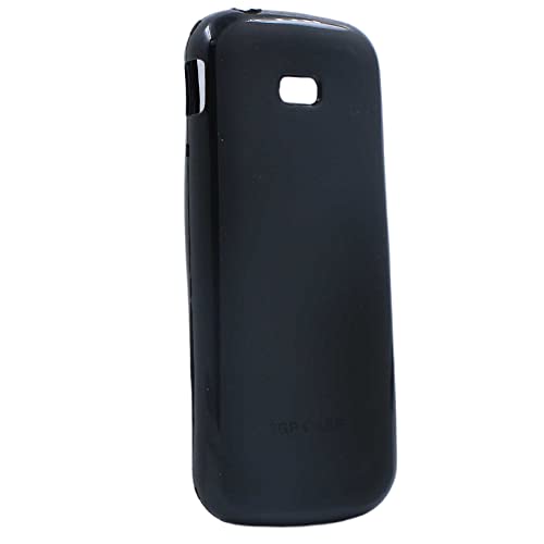 Image of Generic SGP Color Silicon Back Case Cover Pouch for Samsung Metro B313 /Samsung Metro B312 (Black)