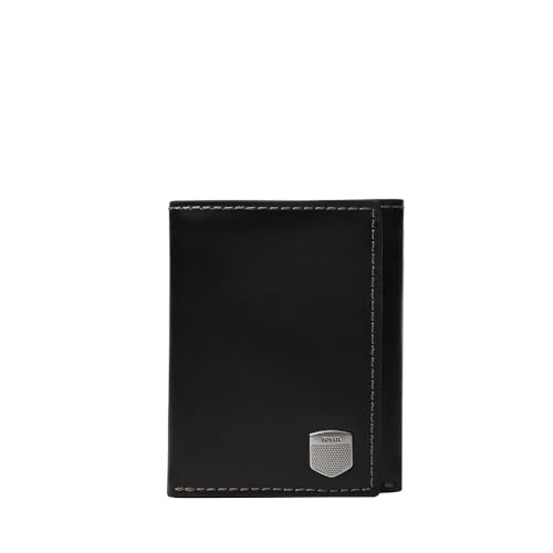 Fossil Hayes Décontracté : portefeuille compact homme de dimensions 8x10 cm