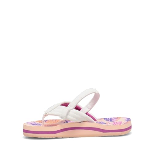Image of REEF Girls Toddler /Little Kid Ahi Beach Flip Flop, Soft Cushion Footbed, Water Friendly