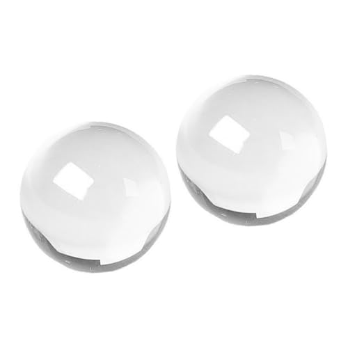 FOMIYES 2pcs Crystal Fitness Ball Handballs Hand Balls Elderly Massage Handballs Fitness Massaging Balls Massage Fitness Balls Hand Exercise Balls Massage Tool