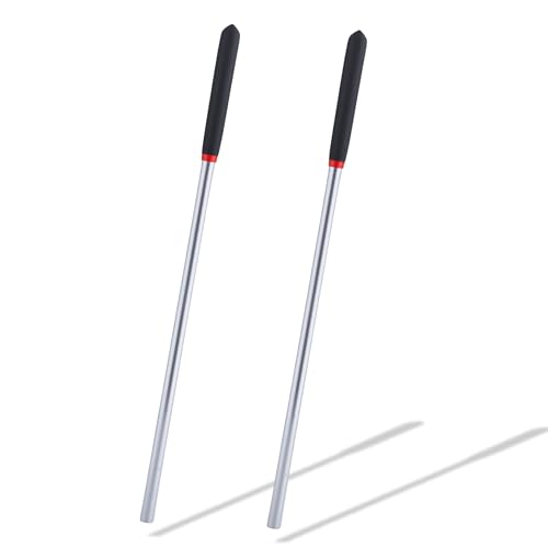 Busieea 2 Pack 16 Inch Garage Door Winding Rods for Torsion Springs - 0.5 Inch High-Strength Steel, Non-Slip Handle, for Adjusting/Replacing Tension Springs, for Garage Door Repair Kit