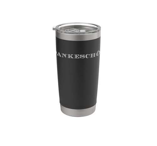 DANKESCHÖN: Thank you in German Stainless Steel Insulated Tumbler