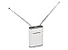 SAMSON Airline Micro Earset Wireless System (Channel K6)