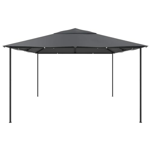 Genérico Cenador Gris Antracita 4x4x3 m 180 g/m²,Casa y jardín,Jardín,Artículos de Exterior,Estructuras de Exteriores,Carpas y cenadores,Antracita,27.9 kg,312238