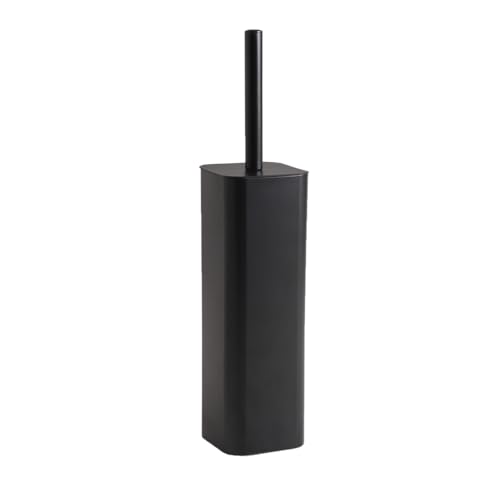 DESIGN ELEGANTE: la base quadrata con angoli arrotondati e la finitura nero opaco conferiscono al bagno uno stile moderno e raffinato. Le linee pulite si integrano in ogni ambiente. Contenitore interno estraibile semplifica la pulizia quotidiana;