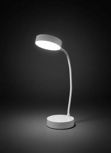 Image of Noble Sense 5W VION White LED Desk Light | 3-in-1 Study & Table Lamp | EyeComfort Technology | Adjustable Design | Energy Efficient for Study, Work & Reading | Pack of 1