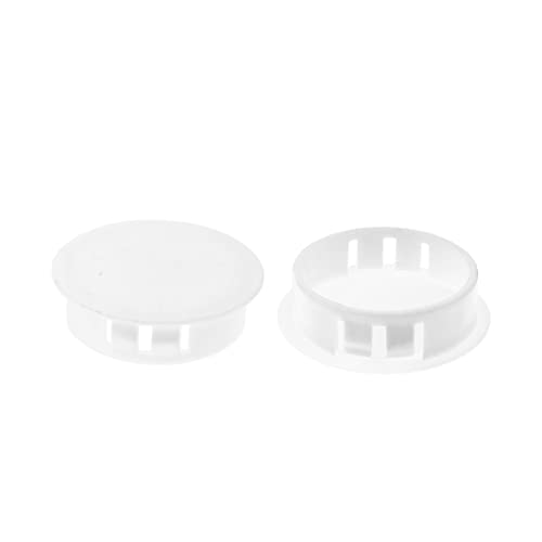Image of Round Plastic Plug Insert End Cap for Metal Tubing, Pipe Post, Furniture