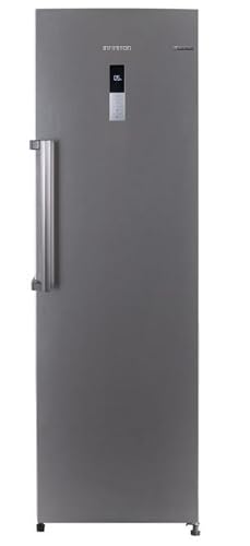 INFINITON Frigorifico Cooler CL-360L85XEN, 375 l, 185 cm de Altura, No Frost Technology, Inverter, Fast Cooling, Led Interior, Puerta reversible, Display, E, Inox
