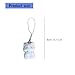 NIHUIFA Plush Kitten Charm Soft Keychain Decoration for Backpacks Phones Gifts Chain Fashion Accessories