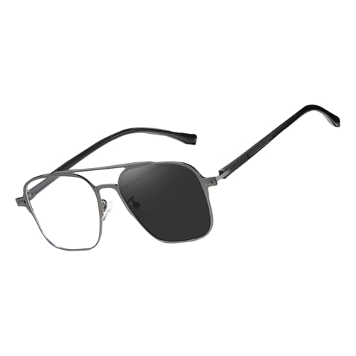 Gafas De Sol, Gafas De Sol Que Cambian De Color, Gafas Polarizadas Elegantes, Con Lentes Fotocrómicas, Recubrimiento Resistente A Rasguños, 14.4x14.3x4.7cm/5.67x5.63x1.85 Pulgadas, Para Uso Diario
