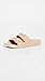 Freedom Moses Women's Moses Two Band Slides, Sands, 8-9 Medium US