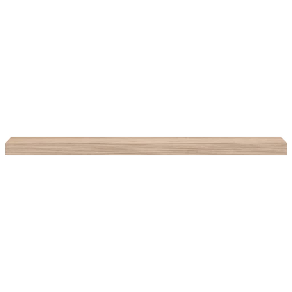 Estantería flotante de madera con chapa de roble, 90 x 23,5 x 4 cm, con soporte invisible, soporta hasta 10 kg, para salón, cocina, baño y dormitorio