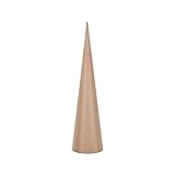 Darice Paper Mache Open Bottom Cone 13-3/4 x 5 inches (12-Pack) 2873-312