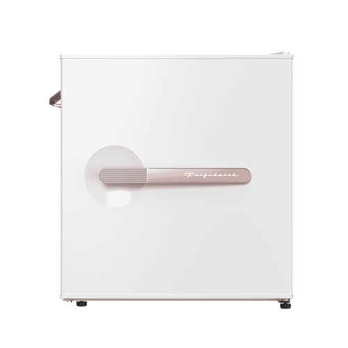 Frigidaire, 1.6 Cu. Ft. Retro Series Compact Refrigerator, Built-In Side Bottle Opener, Soft RoseGold