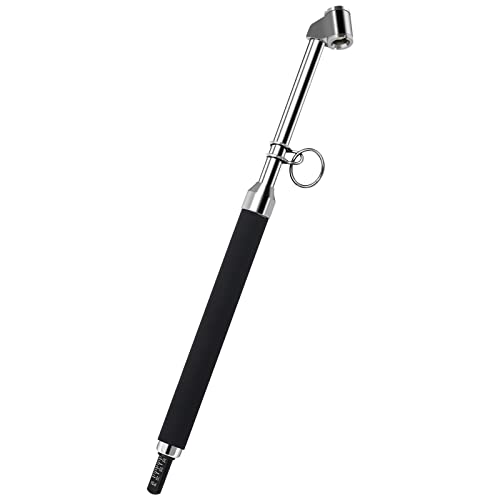 WNCGC 10-150PSI Tire Pressure Gauge Heavy Duty Air Gauge Tire Pressure with Two Side Aluminum Scaleplate, Dual Head Truck Tire Pressure Gauge (1 Pack)