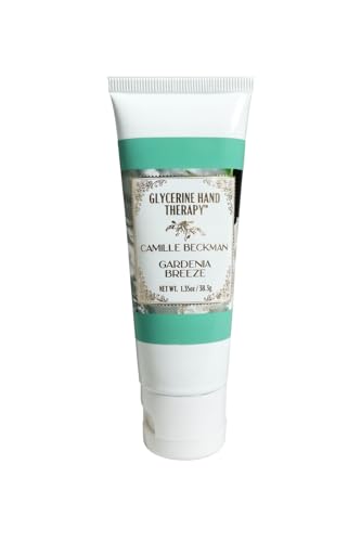 Camille Beckman Glycerine Hand Therapy Cream, Gardenia Breeze, 1.35 Ounce