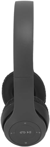 Image of AF4 Headset Multifunction Foldable Sports Headphone with HiFi Stereo Sound, Wireless Technology, and Ergonomic Design for Home Office Travel (Black)