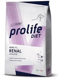 Prolife Renal Perro Mini Adult 1,5 kg, alimento dietético para perros adultos de talla pequeña con insuficiencia renal, sabor cerdo.