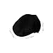 Ipetboom Chef Hat Unisex Breathable Cooking Hat for Professional Chefs Comfortable Fashionable Design for Kitchen Restaurant and Shop Use Black
